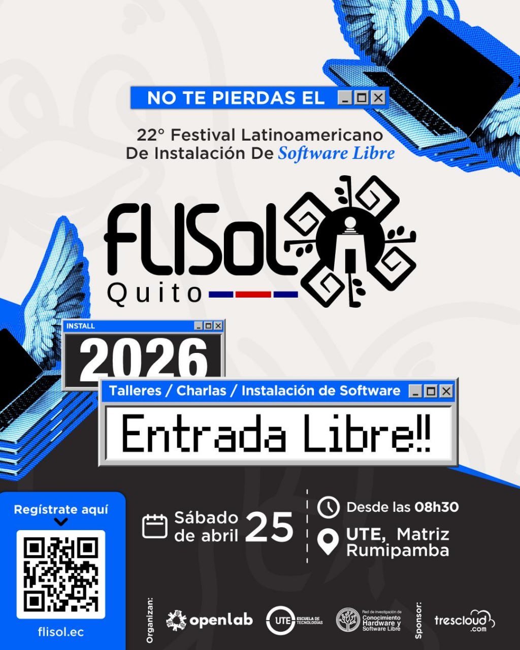 Flisol Quito 2026, ya se viene el evento más grande de Software Libre en Ecuador